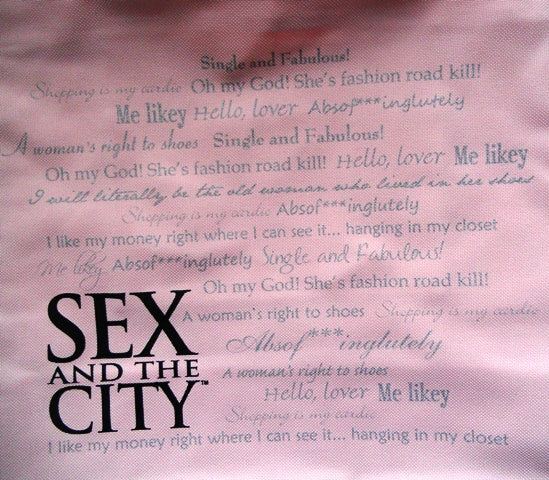 Sex In the City Pink Tote