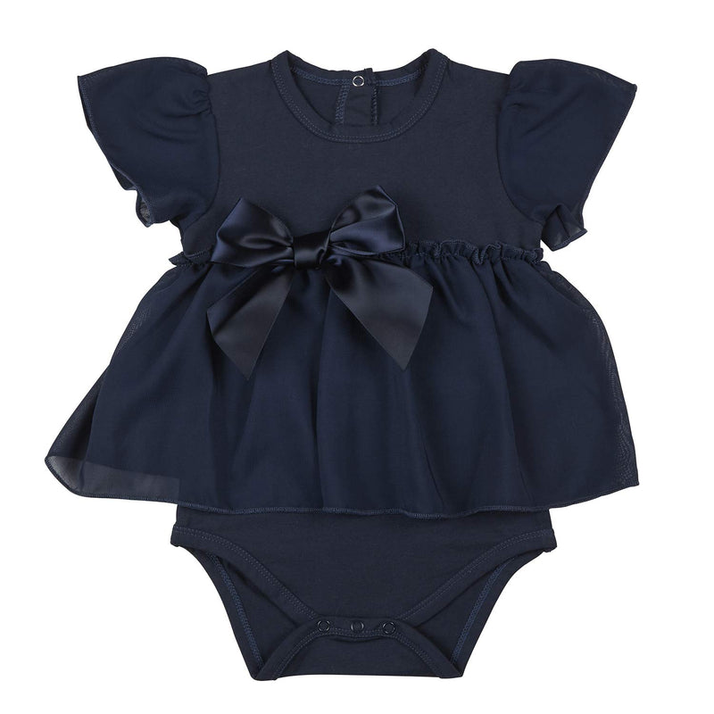 Baby Special Occasion Dress - Navy