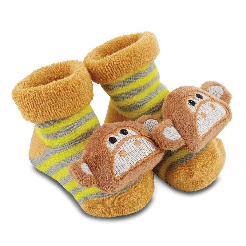 Baby Monkey Rattle Socks