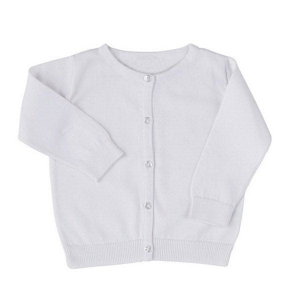 Baby White Cardigan