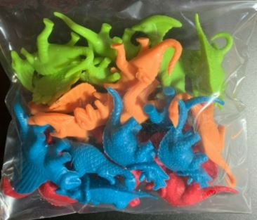 Set of 25 Dinosaur Figures