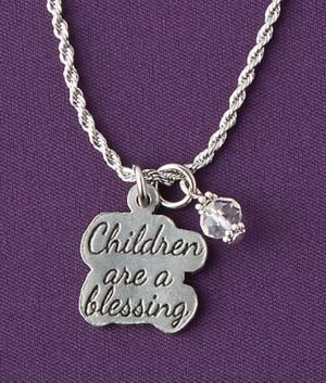 "Children are a Blessing" Necklace