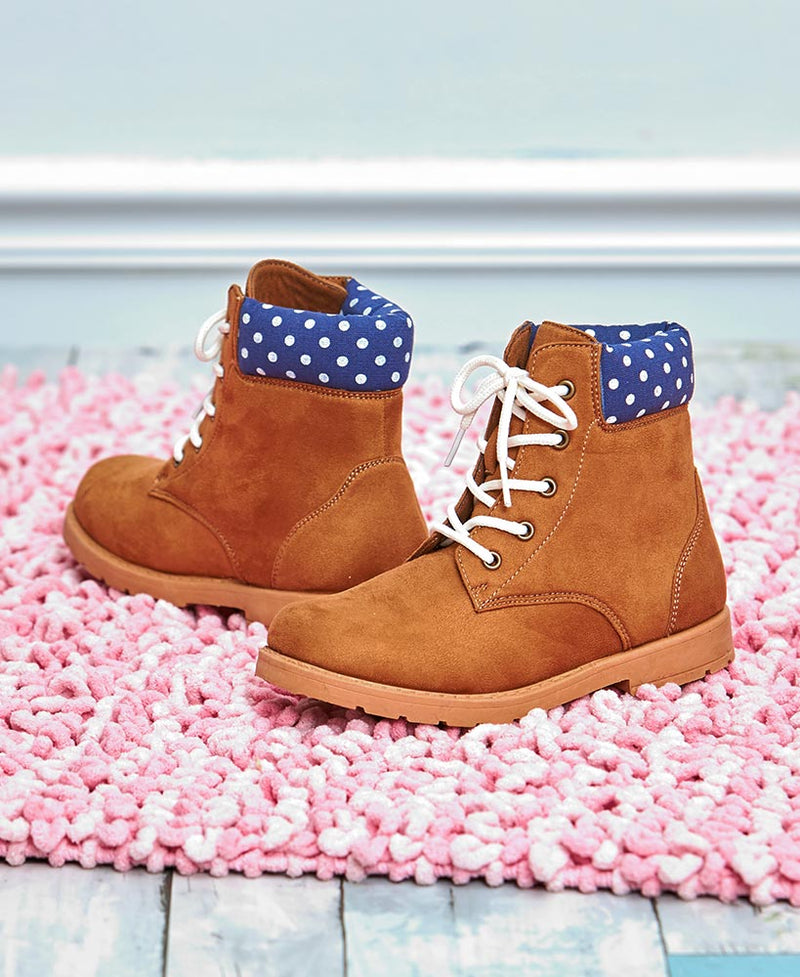 Children's Lace-Up Boots