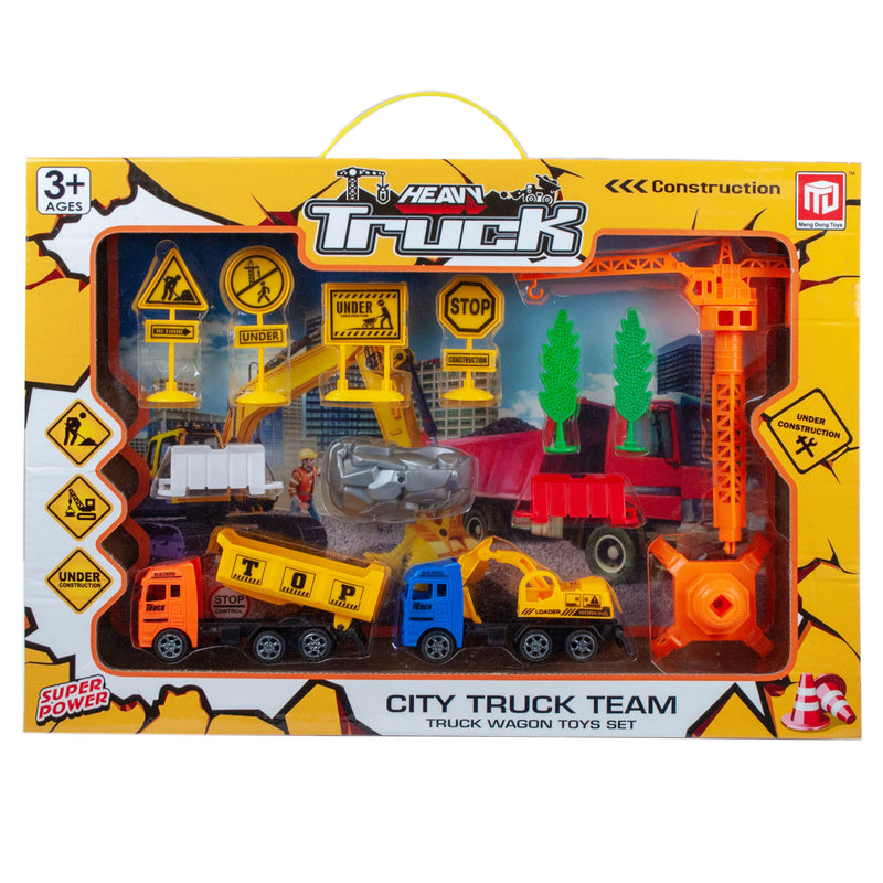 City Truck Construction Play Set