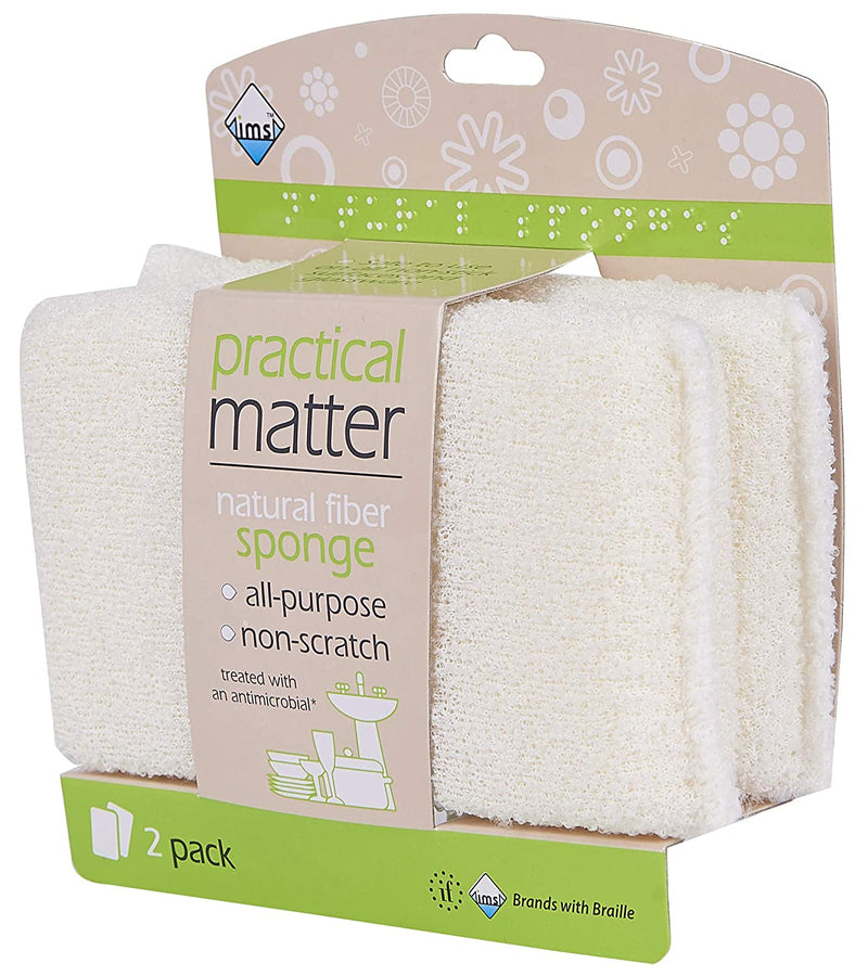 Practical Matter Cotton Sponge Set