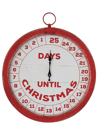 Countdown Until Christmas Decor