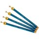 Set of 4 Crown Pens - Teal