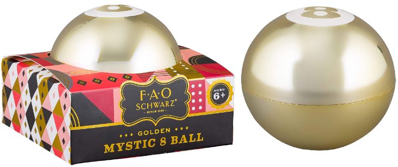 FAO Schwarz Golden Mystic 8 Ball