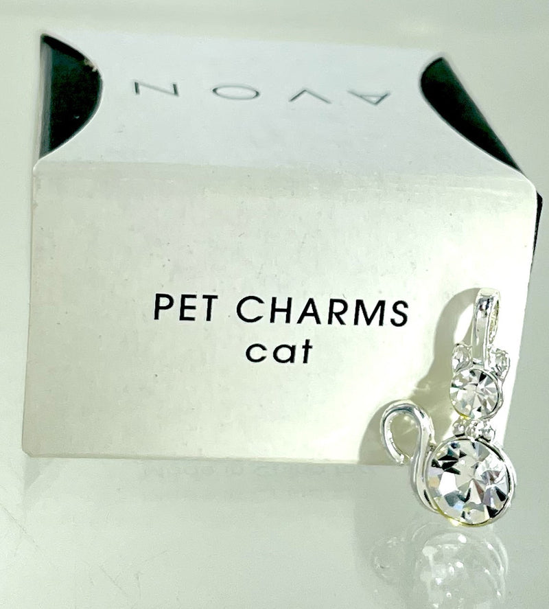 Crystal Cat Charm