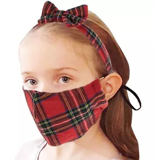 Accessories, Child Face Mask Headband Set