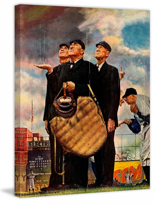 Norman Rockwell Canvas Print