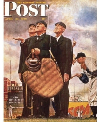 Norman Rockwell Canvas Print