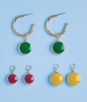 Interchangeable Earring Set