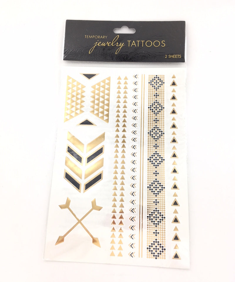 Metallic Jewelry Tattoos