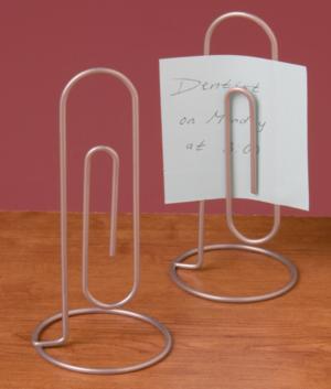 Jumbo Paper Clip Memo Holder