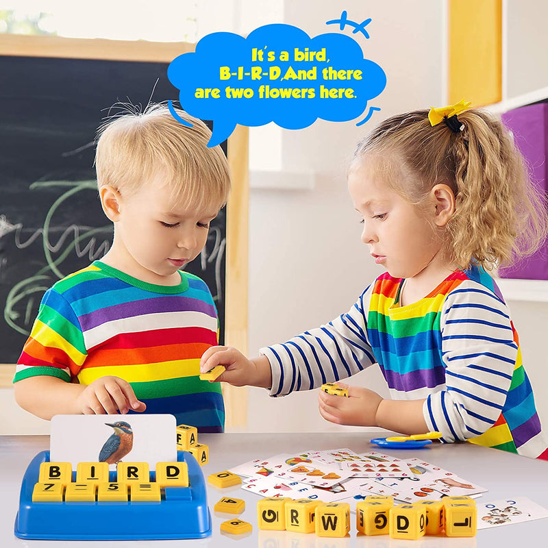 2 In 1 Educational Toy & Game Matching Letters, Spelling & Counting