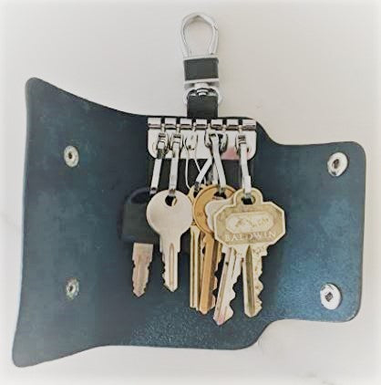 Leather Wrapped Key Organizer