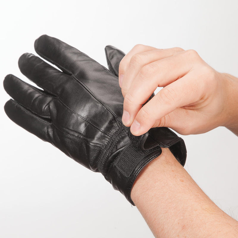 Men's Fleece-Lined Leather Gloves