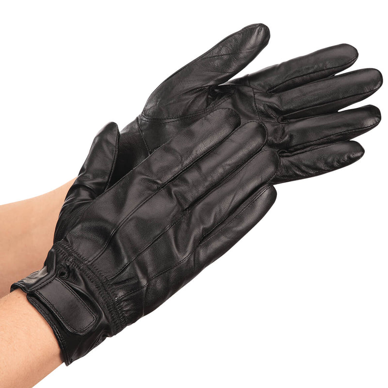 Men's Fleece-Lined Leather Gloves