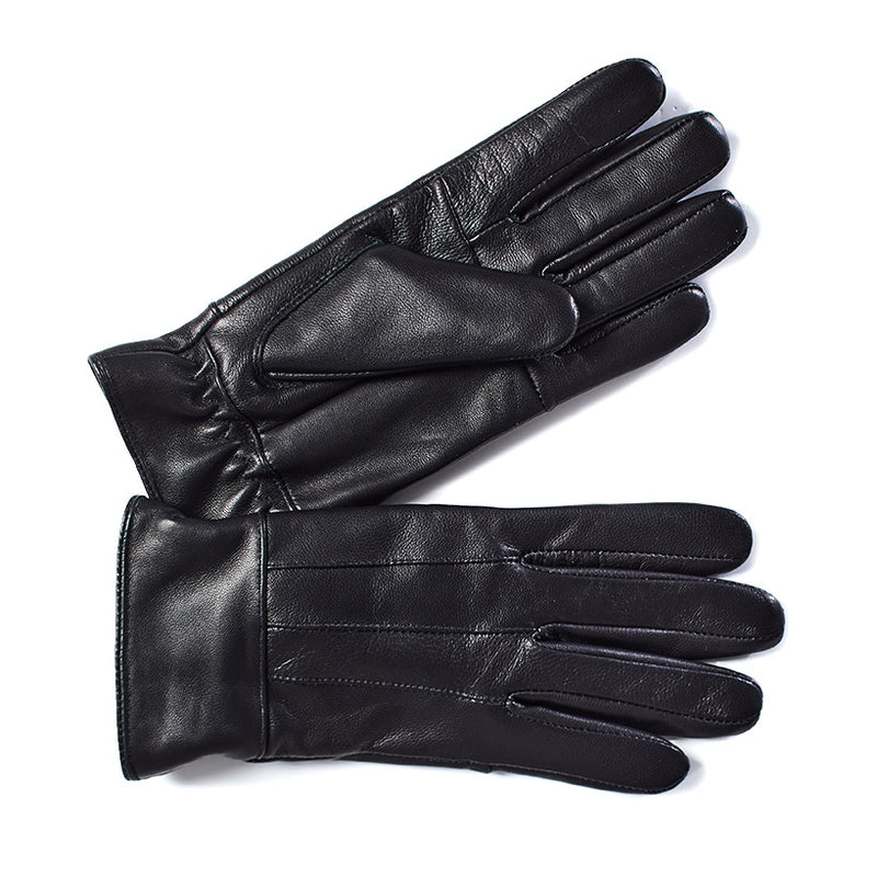 Ladies Fleece-Lined Leather Gloves