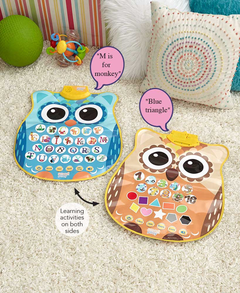 Double-Sided Educational Electronic Owl Mat