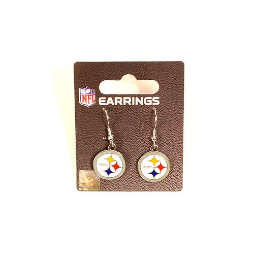 Pittsburgh Steelers Earrings - Classic Dangle Style