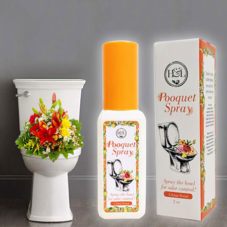 Pooquet Spray Toilet Bowl Odor Control