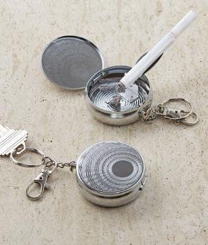 Portable Ashtray Key Chain