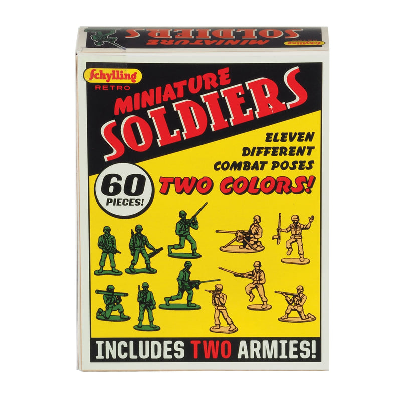 Retro Mini Toy Soldiers - Set of 60