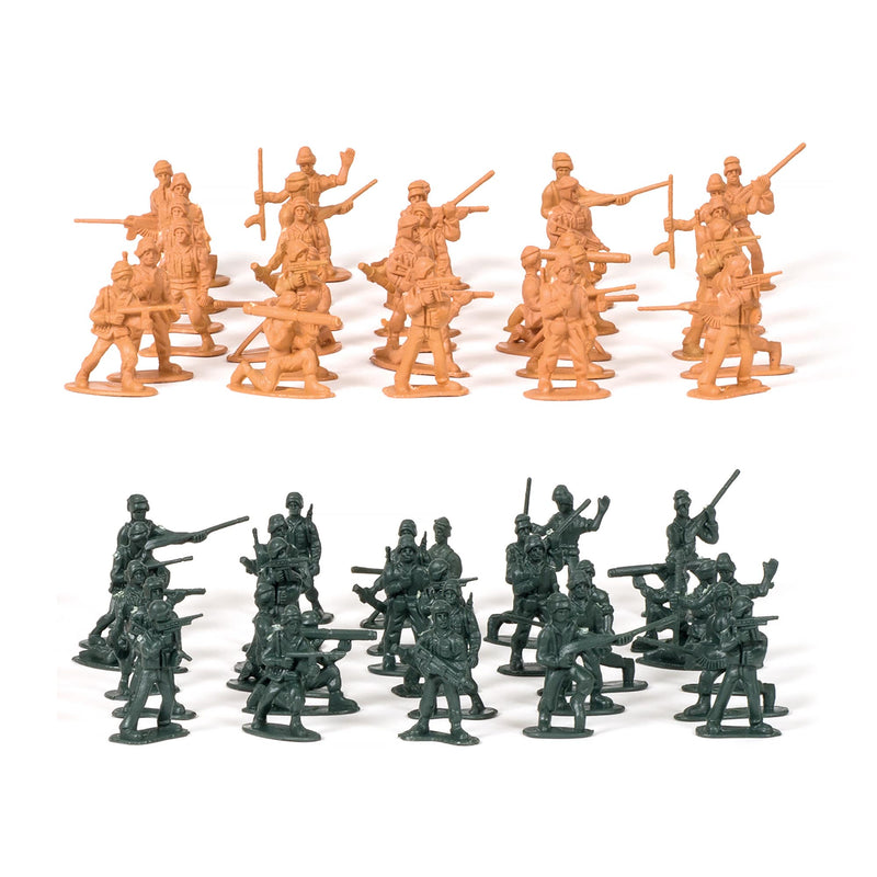 Retro Mini Toy Soldiers - Set of 60