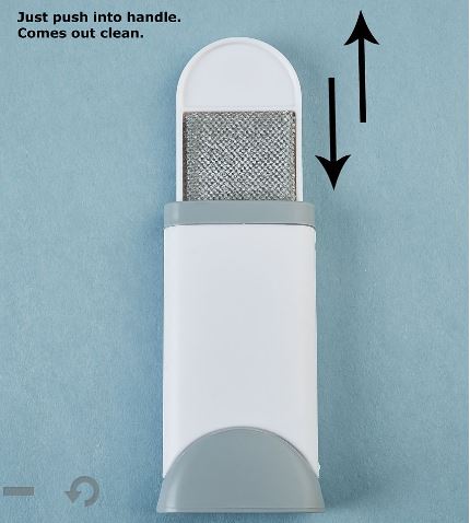 Self-Cleaning Lint Brush