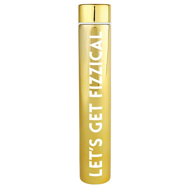 Slim Flask Bottle - Let's Get Fizzical