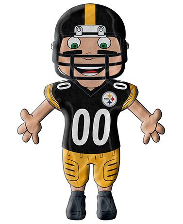 Official NFL Pittsburgh Steelers Character Cloud Buddy