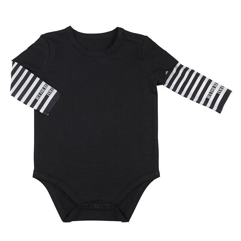 Baby Tattoo Snapshirt - Jail Stripes