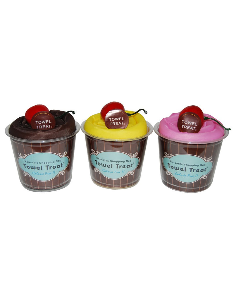 Reusable Shopping Bag in Pudding Cup